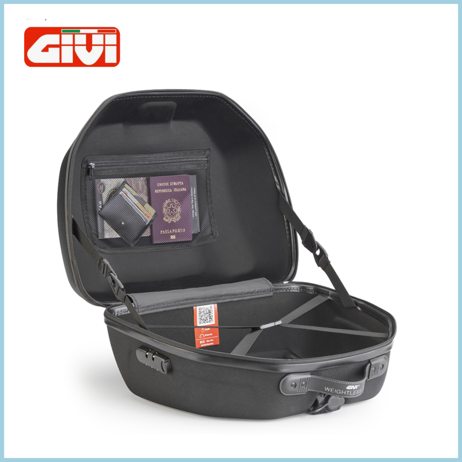 GIVI WL901B BORSA POSTERIORE SEMIRIGIDA CON SISTEMA DI ATTACCO MONOKEY, 34 LT - immagine 5