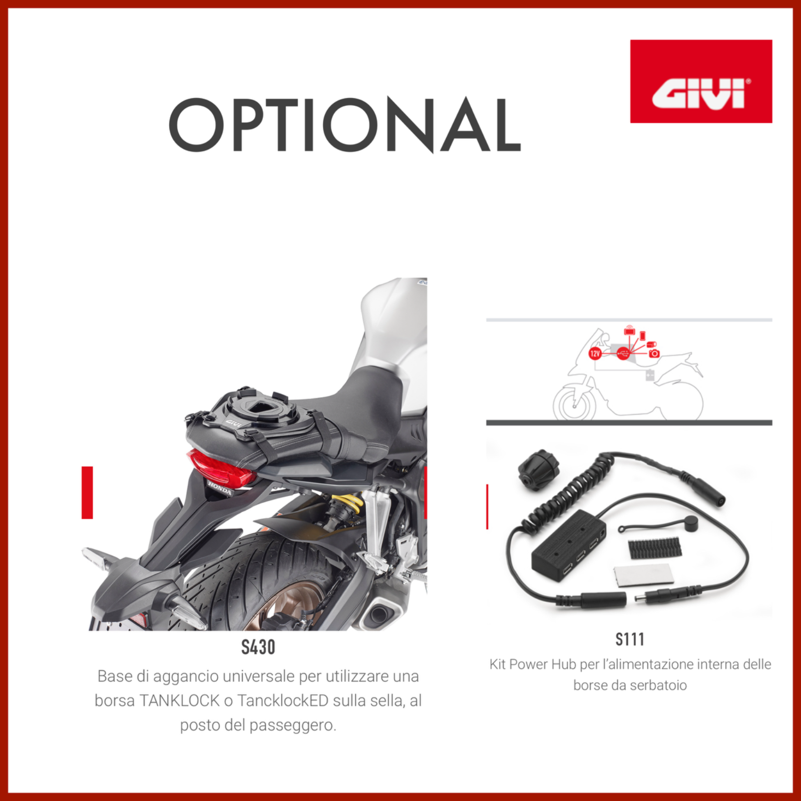 GIVI XS306Y BORSA DA SERBATOIO TANKLOCK ESTENSIBILE 25L NERA - immagine 8
