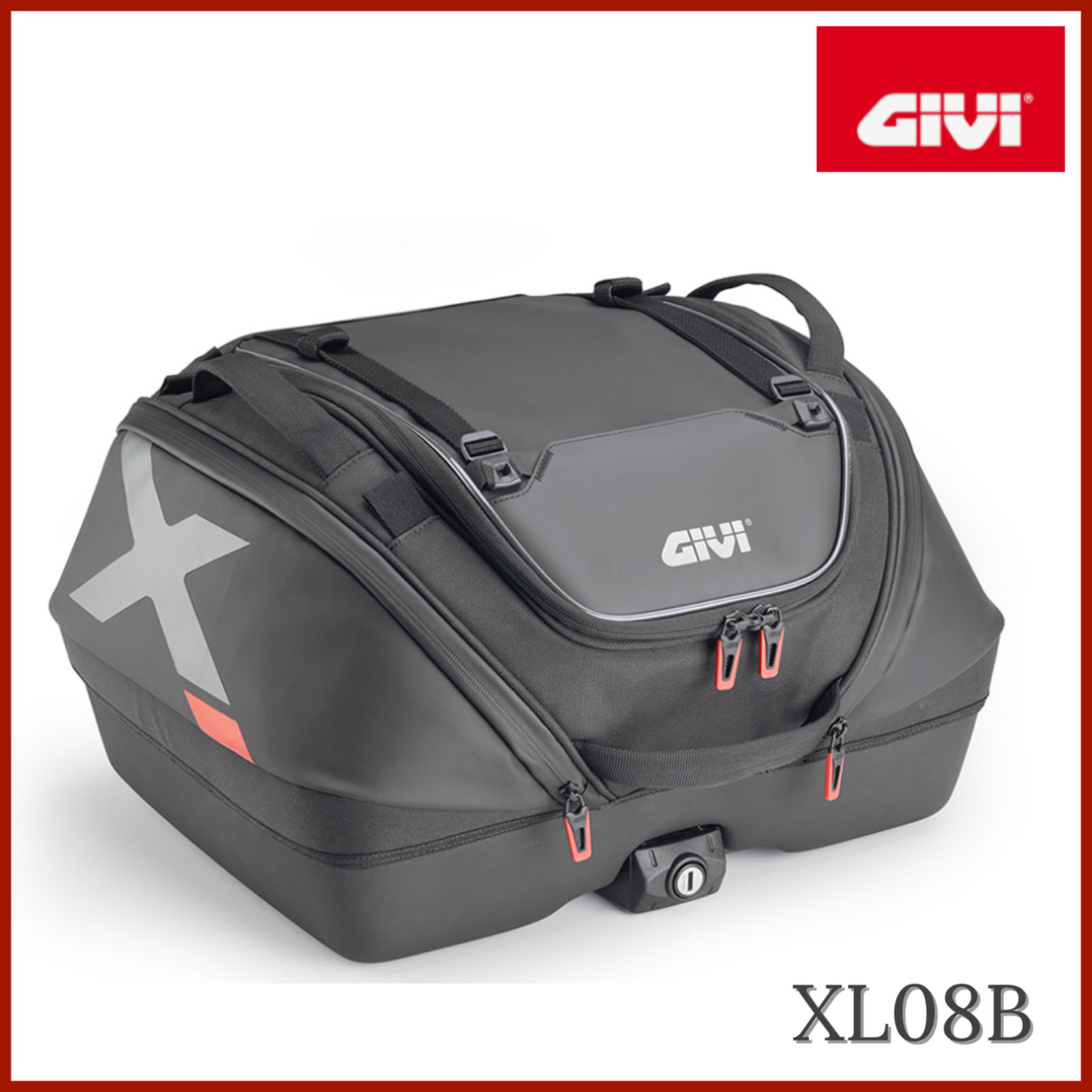 GIVI XL08B BORSA VALIGIA MONOKEY 40 LT E SACCA INTERNA REMOVIBILE IMPERMEABILE