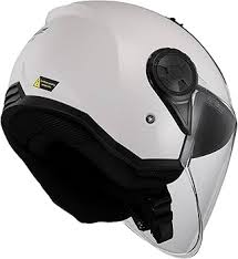 LS2 OF616 Casco Airflow II Solid Gloss White Nuova Omologazione - immagine 2